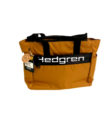 Hedgren Tote Bag Destination Sydney Recycled Material Saffron Travel Gear NWT
