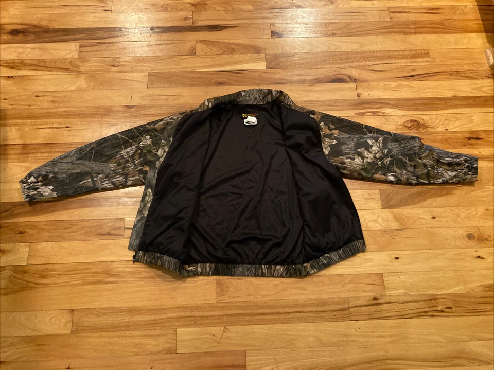 Scent Blocker Plus Frontier Camo Hunting Mossy Oak Break Up Jacket Mens Medium - Image 3 of 4