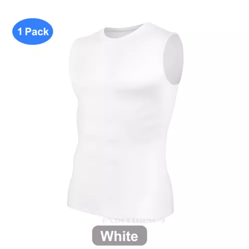Gilet dimagranti uomo sport abbigliamento attivo top shapewear camicia compressione body shaper - Foto 19 di 36