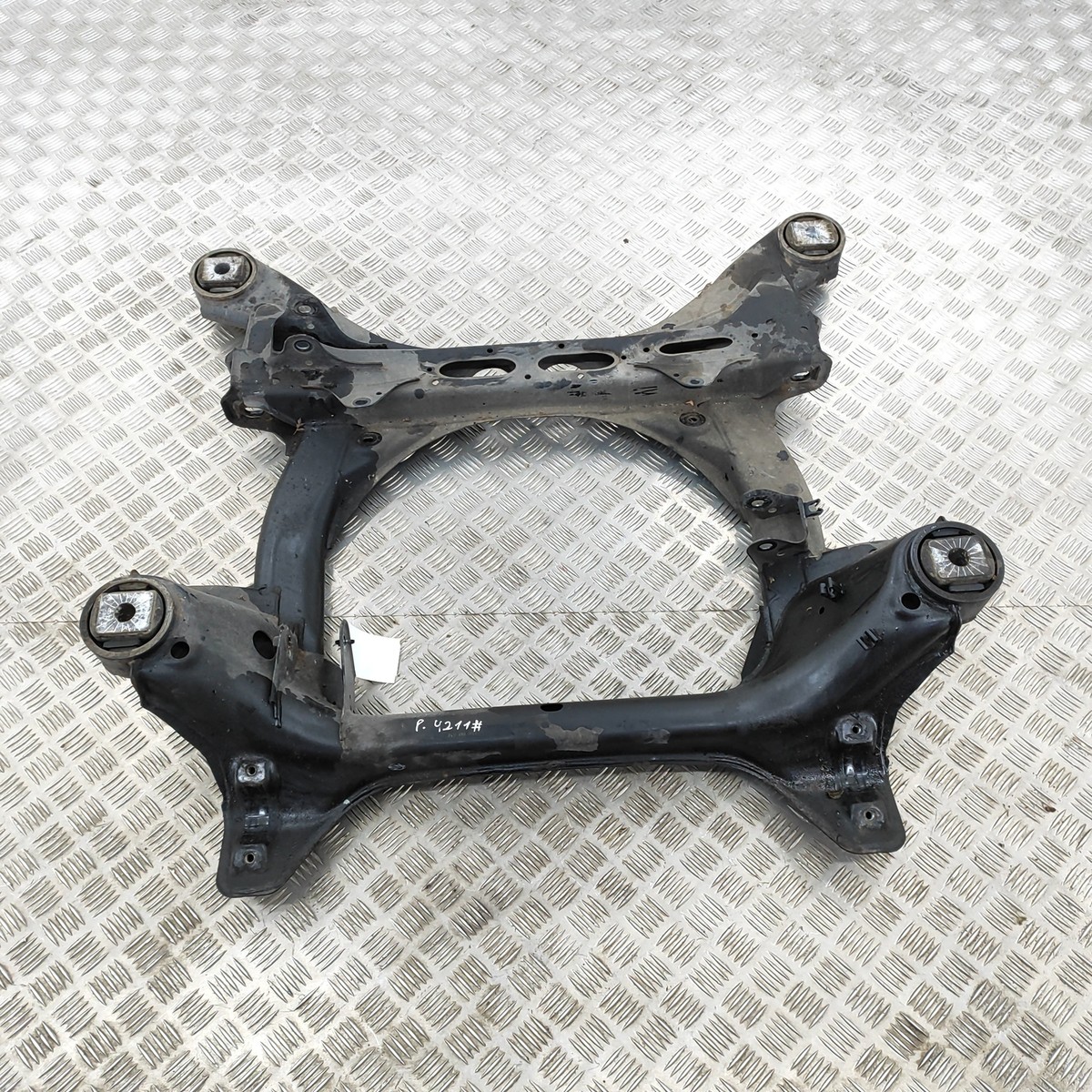 その他 Tiny PORSCHE CAYENNE 92A Front Suspension Subframe 7L0407747A 3.0