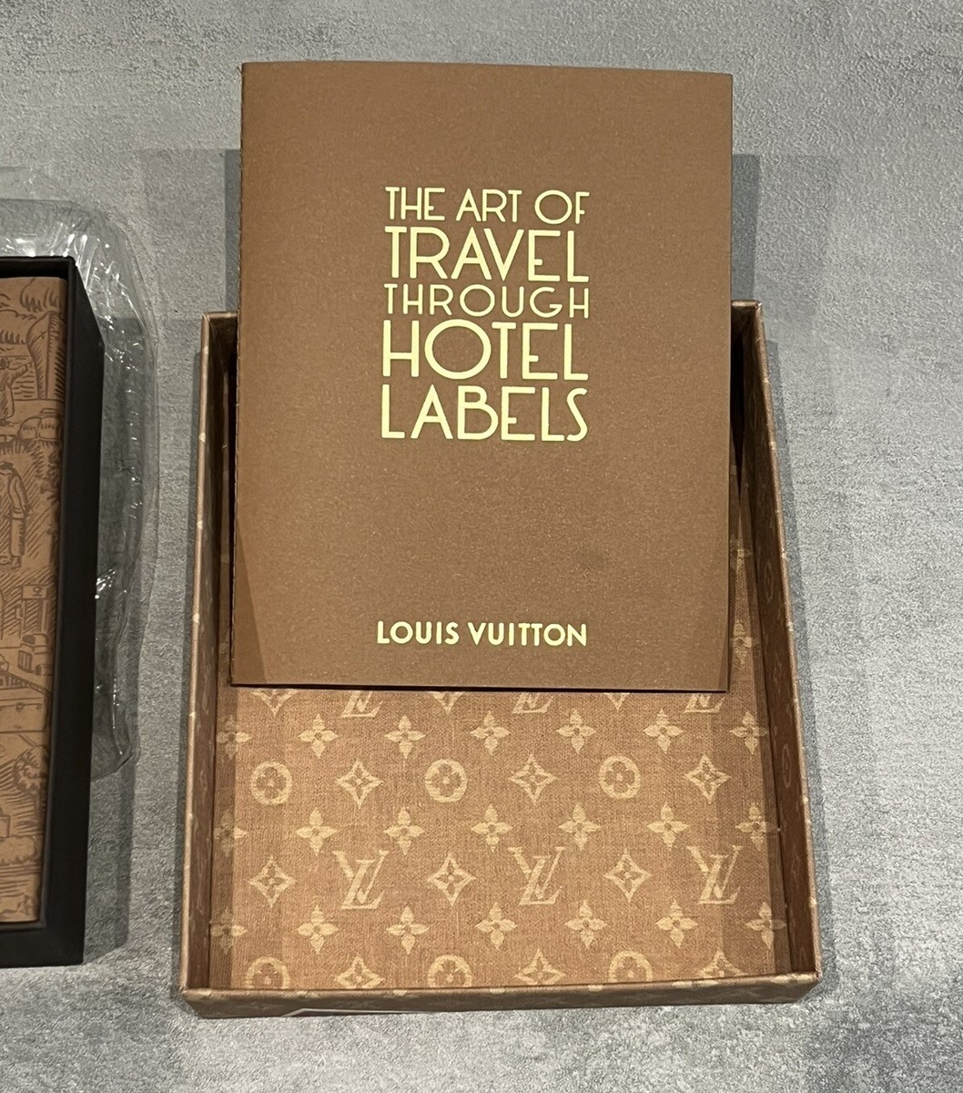 NEW Louis Vuitton Travel Hotel Labels Postcard Box for