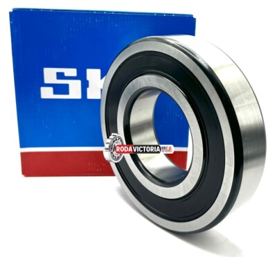 SKF 6317 2RS1 C3 DEEP GROOVE BALL BEARING, RUBBER SEALED 85x180x41