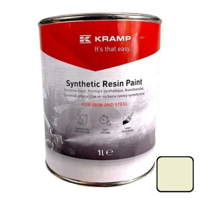 KRAMP Vernice colore bianco avorio per trattore Same - 1 Litro