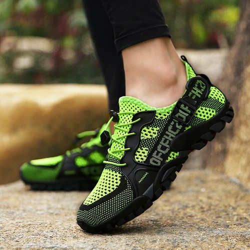 Mens Quick-Dry Water Shoes Soft Boat Trekking Shoes Non-Slip Sneakers Size 13 - Picture 38 of 86
