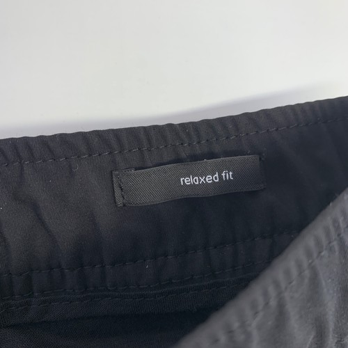 Sisley Men’s Cargo Trousers by Benetton, Relaxed Fit, Size W38 L33 Black - Picture 14 of 19