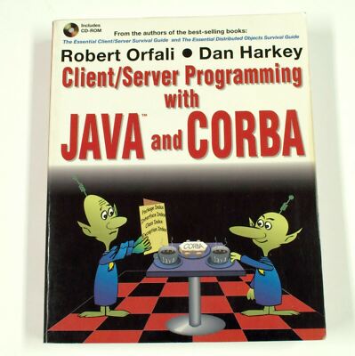 Client/Server Mit Programming Java Und Corba No Cd-Rom 1997 Vintage Buch AG617