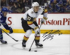 Vegas Golden Knights Nick Suzuki Autographed Signed 8x10 Photo COA #9