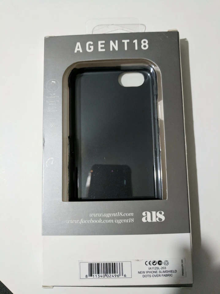 Agent 18 iPhone 6 6S slim shield cell phone case fabric cover - Image 3 of 4