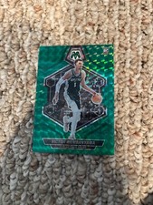 victor wembanyama green prizm no.238 panini card