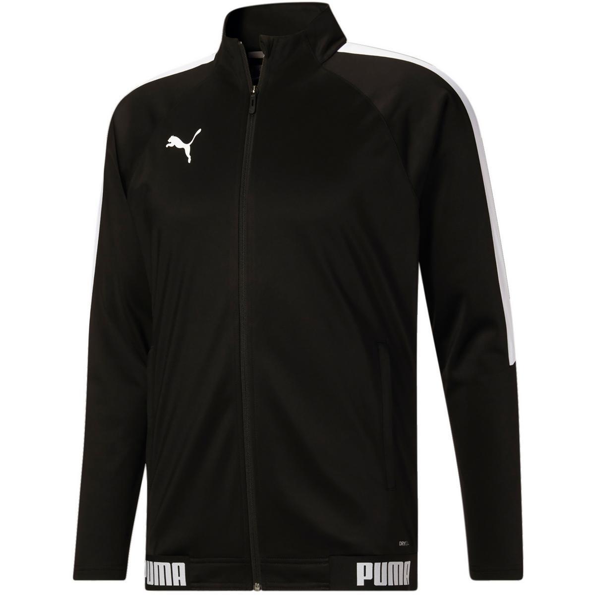 Мужская черная влагоотталкивающая спортивная куртка Puma на молнии Athletic XL BHFO 5679 3890₽
