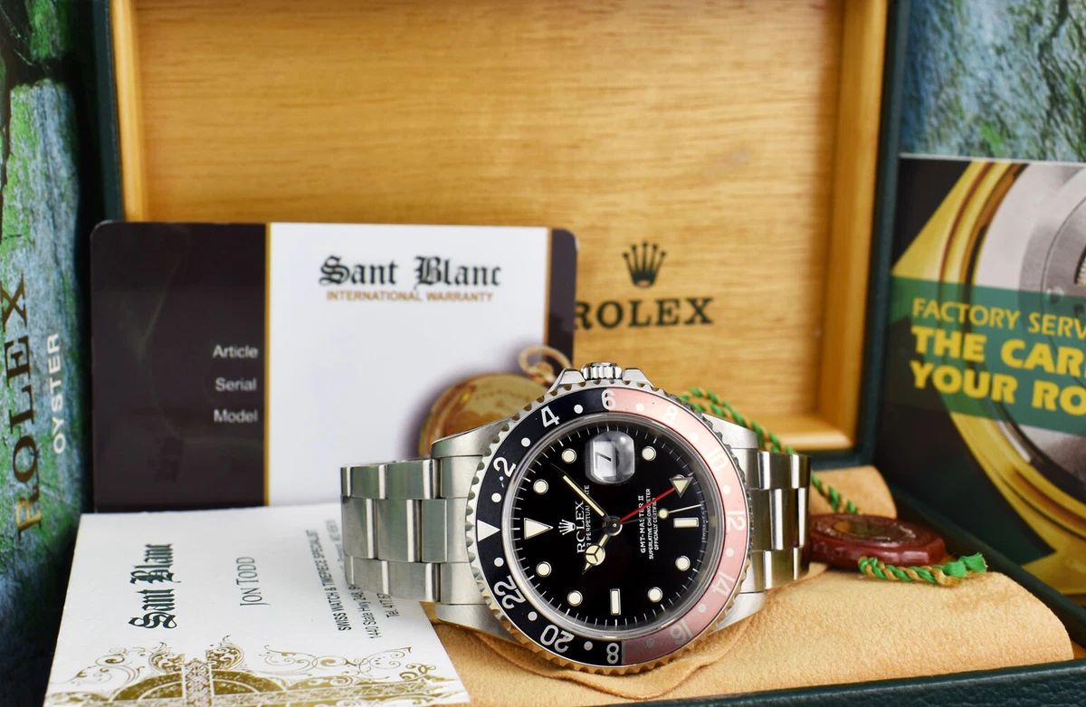 Rolex gmt shop master 2 ebay