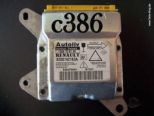 Renault Laguna 2 ll Steuergerät Airbag 8200142183A