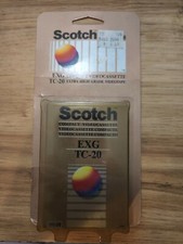 Scotch TC-20 EXG VHS-C Compact Camcorder Videocassette 44M Extra High Grade
