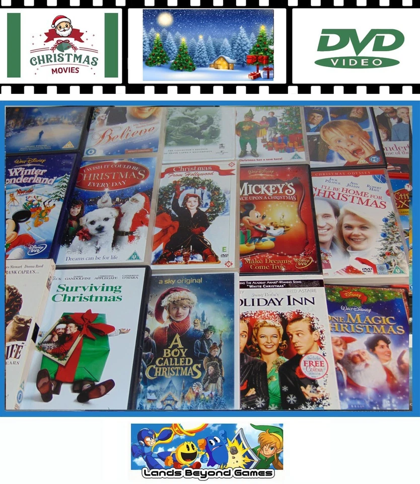 Christmas Movie DVD (Xmas Santa Holiday Family Festive Noel Cozy Season Film) - Image 2 of 3