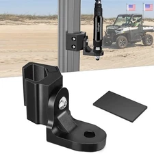 Nilight UTV Whip Light Mount Flag Antenna Mounting Bracket for Pro-fit Cage 1pcs