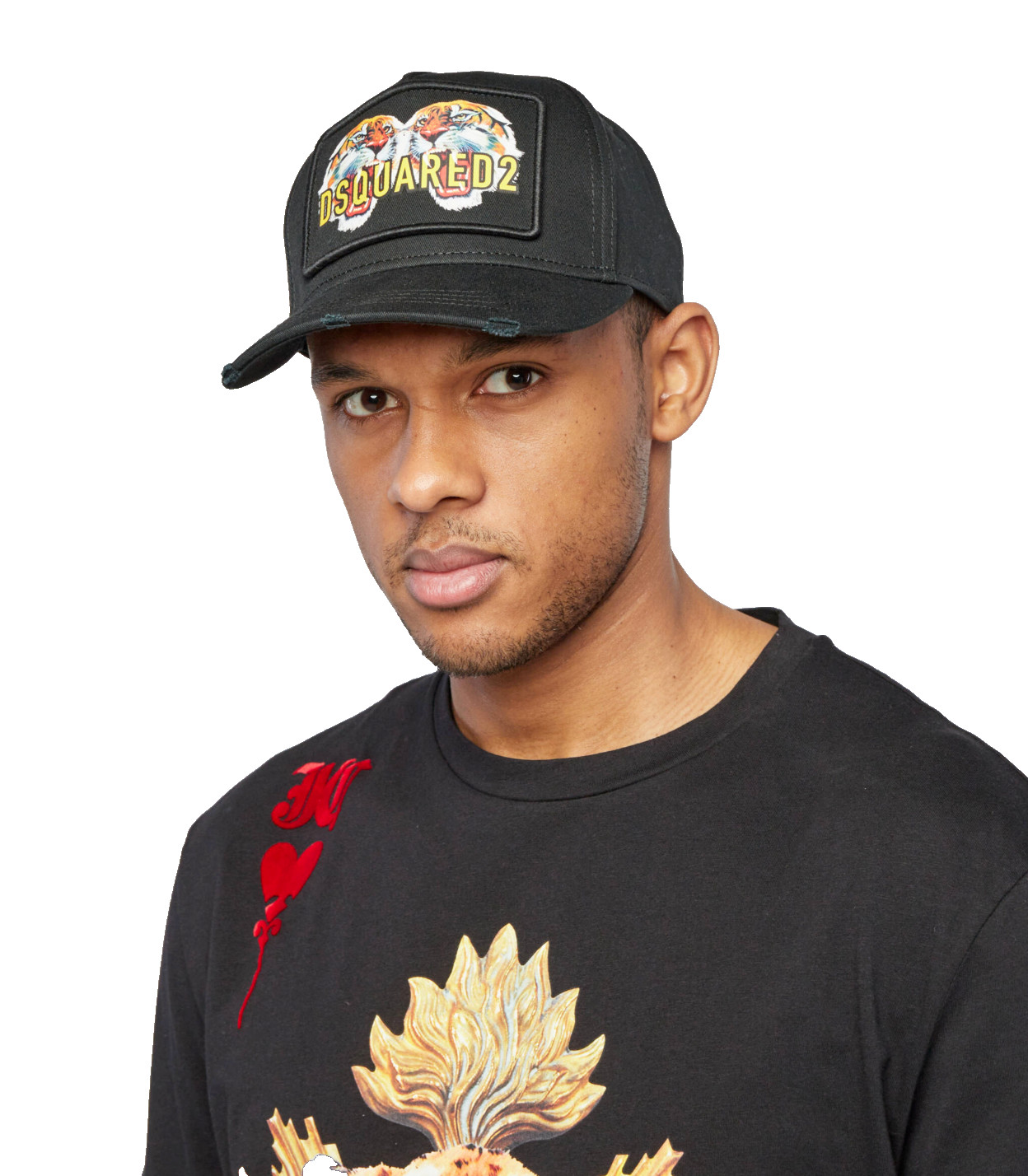 Dsquared2 Chinese NY Tiger Baseball Cap Unisex image 3