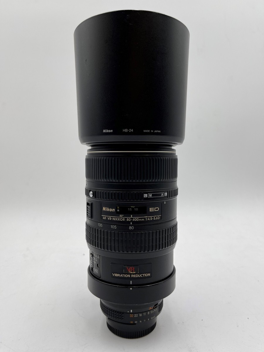 ★実用品★Nikon ニコン AF VR 80-400mm F4.5-5.6D Nikon AF NIKKOR 80-400mm f/4.5-5.6 D VR Lens