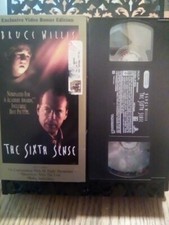 The Sixth Sense (VHS,1999) Bruce Willis Bonus Edition
