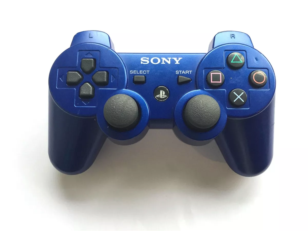 Blue ps3 controller deals