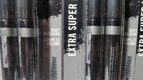Rimmel Extra Super Lash Mascara Black Black 101 4 ~ 2 Packs Volume Lift & Build - Picture 5 of 12