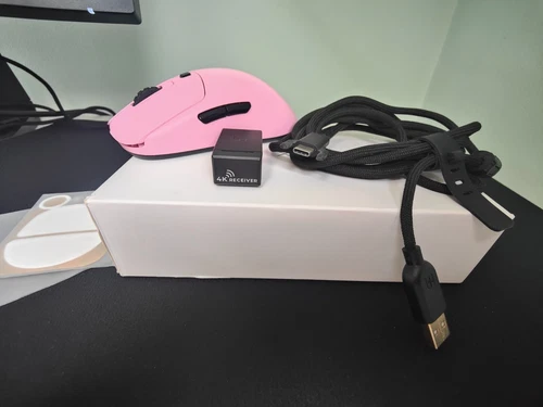 Vaxee XE 4K Wireless Gaming Mouse Pink