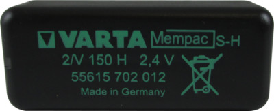 VARTA Rechargeable Mempac Micro Battery NiMH 2/V150H 55615-702-012