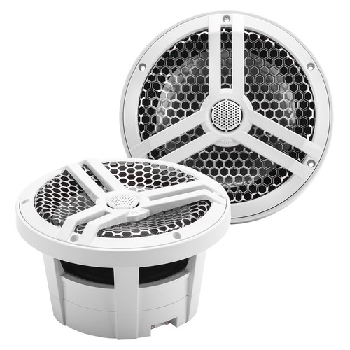 SKAR AUDIO SK8M 8" 2-WAY MARINE FULL-RANGE 500 WATT SPEAKERS - PAIR (WHITE)