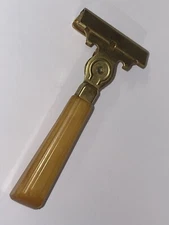 Vintage Schick Eversharp Razor with Bakelite Handle 3 3/4” 1937 Made in Canada