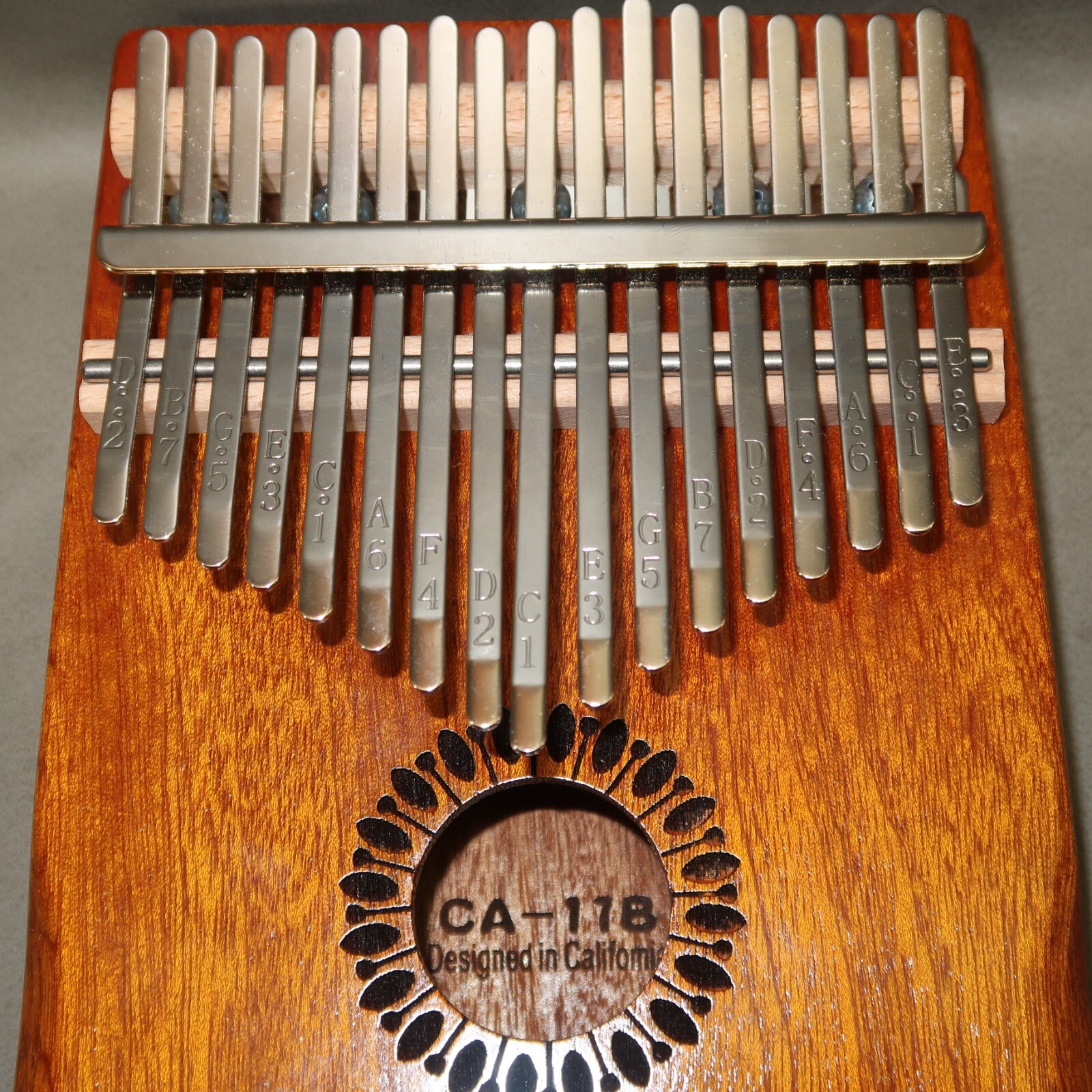 Kalimba Thumb Piano 17 Keys Portable Mbira Finger Piano Gifts for Kids Adults