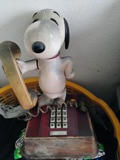 Vintage Peanuts "The Snoopy And Woodstock Touch Dial Phone 1976.