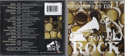 Top Rock 14 Rock Ballads - V.A. mit u.a. Iron Maiden, Deep Purple, Queen...- CD