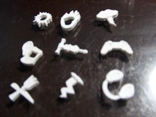 9   Operation Game Large Openings Easy Grab Replacement Body Parts & Pieces