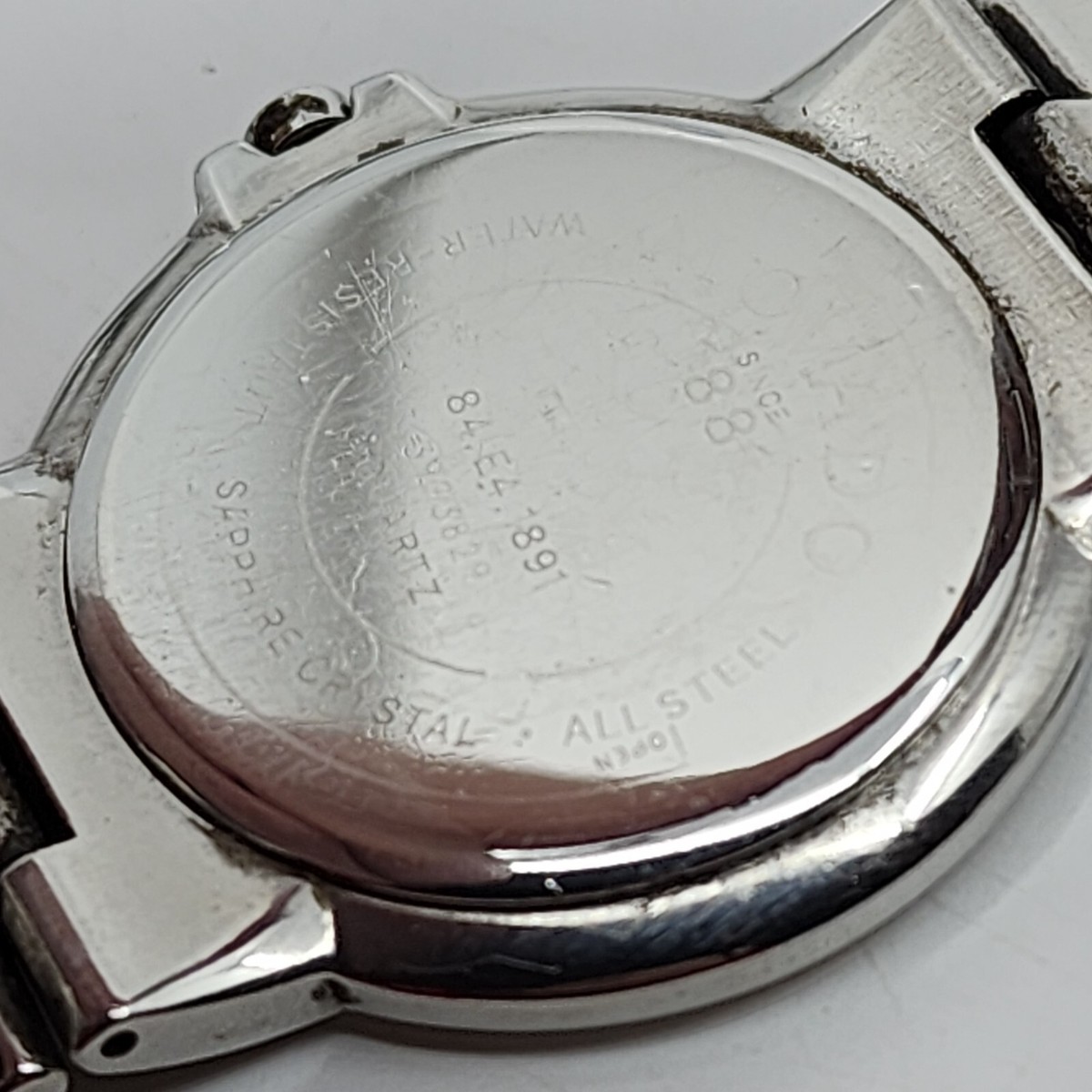 Movado Silver 84 E4 1891 Watch Movado Museum 84 F4 1891 Automatik 42mm Herrenuhr Lederband  main image 2