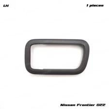 Lh Cover Inner Door Handle Frame Bezel Grey For Nissan D22 Navara 1997 - 2005