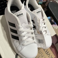 Children Unisex Shoes adidas Kids Grand Court 2.0 Little Kid/Big Kid