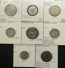 Latin American Tokens and Exonumia: Lot of 8 #2