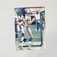 2001 Donruss #9 Cade McNown Miami Dolphins Rookie Card. rookie card picture