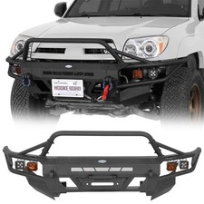 Full Width Front Bumper W Winch Plate Fit 2003-2005 Toyota 4runner Truck Pickup