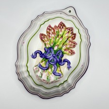 Le Cordon Bleu 1986 Asparagus Mould Franklin Mint Porcelain Kitchen Wall Decor