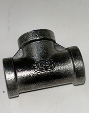 Merit Brass K406-04 Threaded Banded Tee 1/4" 0.084OD FNPT Stainless Steel NOP