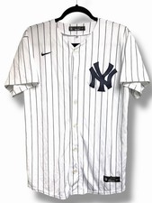 New York Yankees Jersey Shirt Youth XL MLB Baseball Derek Jeter Nike Pinstripe