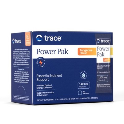 Trace Minerals | Power Pak Electrolyte Powder Packets | 5.3 Ounce (Pack of 1)