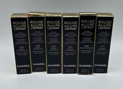 CHANEL ROUGE ALLURE L'EXTRAIT High-Intensity Lip Colour ~ PICK A COLOR ~ .07 Oz