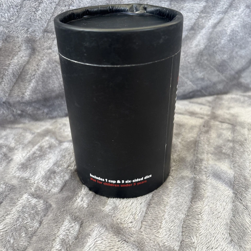 Würfel Stapel Pro Cup Set. Fünf Rasierkanten 19 mm echte Casino Würfel in einer Box. - Bild 3 von 4