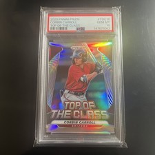 2020 Panini Prizm - Top of the Class Corbin Carroll #TOC-16 Silver Prizm (RC)