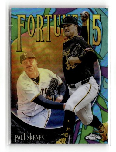 2025 Topps Chrome Paul Skenes #F15-8 Fortune 15