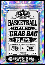 Basketball Card Grab Bag   15 Cards - 5 Guara...