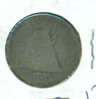 1876-P SEATED LIBERTY QUARTER, FILLER