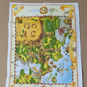 Might & Magic Famicom NES Japan Box Manual Map Tested Retro RPG from Japan