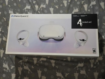 Meta Quest 2 Resident Evil 4 Bundle  256GB VR Headset - BOX ONLY!